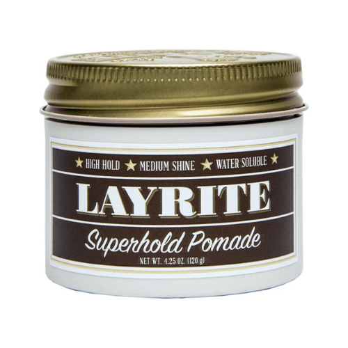 Layrite Superhold Pomade - Best Pomade for Thick Hair - DivasHairCare.com