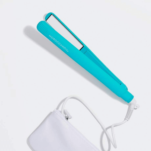 Moroccanoil Perfectly Polished Titanium Flat Iron - Best hair Straightener for Curly Hair - divashaircare.com