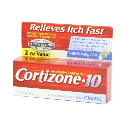 Cortizone-10 Maximum Strength - Best Anti Itch Creams for Rashes - DivasHairCare.com