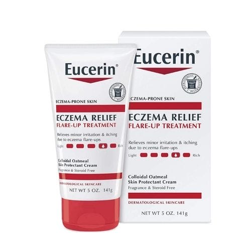 Eucerin Eczema Relief Flare-up Treatment - Best Anti Itch Creams for Rashes - DivasHairCare.com