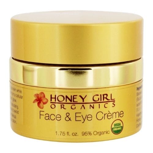 Honey Girl Organics Face and Eye Creme - Best Cruelty Free Eye Cream For Wrinkles - DivasHairCare.com