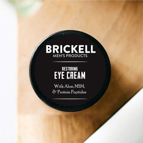 Brickell Men's Restoring Eye Cream for Men - Best Cruelty Free Eye Cream for Dark Circles - DivasHairCare.com