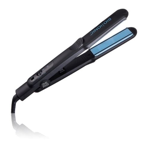 BIO IONIC Onepass Straightening Iron - Best Flat Iron For African American Hair - Divashaircare.com