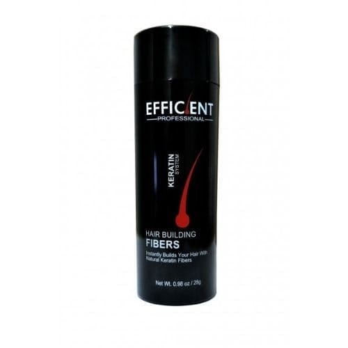 EFFICIENT Keratin Hair Building Fibers - Best Hair Concealer for Thinning Hair - DivasHairCare.com