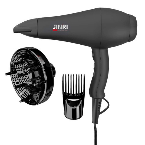 JINRI Hair Dryer Infrared Sterilization Professional Salon Ionic Sterilization Hair Dryer - Best Hair Dryer For Curly Hair - Divashaircare.com