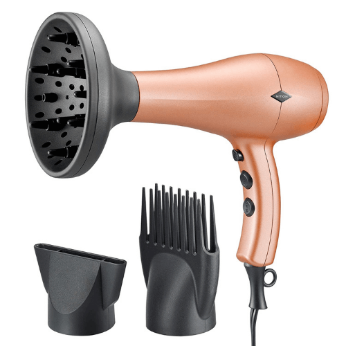 NITION Negative Ions Ceramic Hair Dryer - Best Hair Dryer For Curly Hair - Divashaircare.com