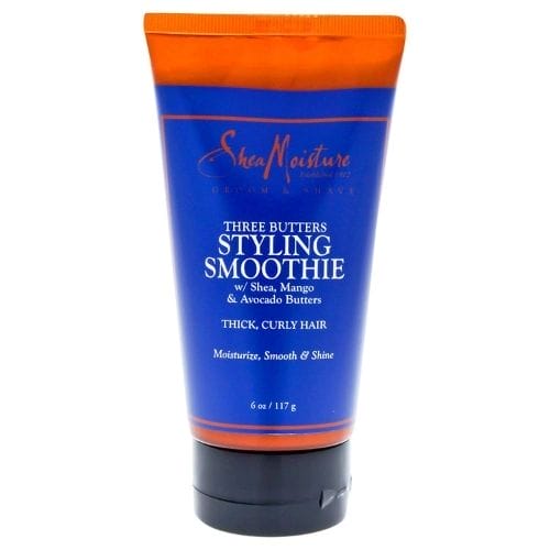Shea Moisture Three Butters Styling Smoothie - Best Hair Moisturizer for Black Men - DivasHairCare.com