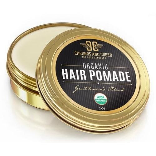 Chronos And Creed Certified Organic Hair Pomade - Best Hair Wax For Men - DivasHairCare.com