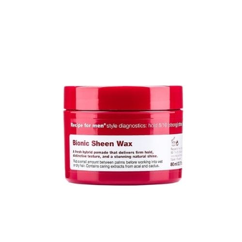 Recipe for Men Bionic Sheen Wax - Best Hair Wax For Men - DivasHairCare.com