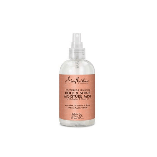 SheaMoisture Hold and Shine Moisture Mist for Thick - Best Hairspray For Curly Hair - Divashaircare.com