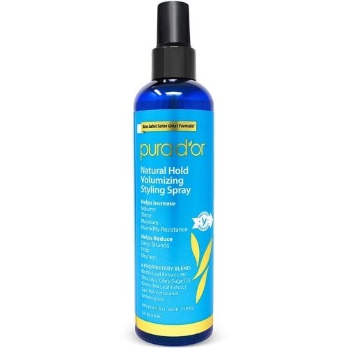 Biotin Natural Hold Styling Spray - Best Hairspray For Fine Hair - Divashaircare.com