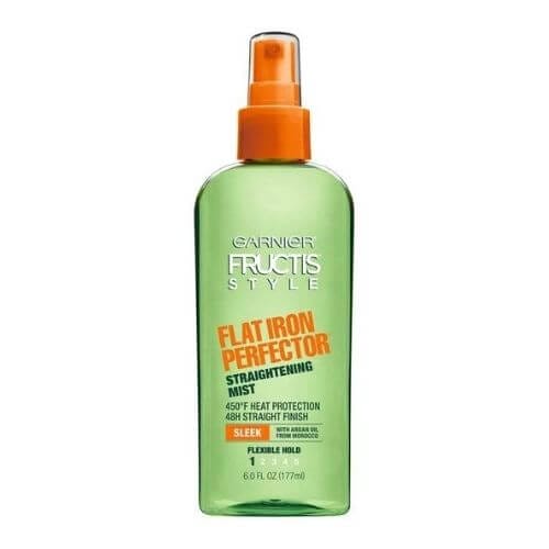 Garnier Fructis Style Flat Iron Perfector Straightening - Best Heat Protectant for Natural Hair - divashaircare.com