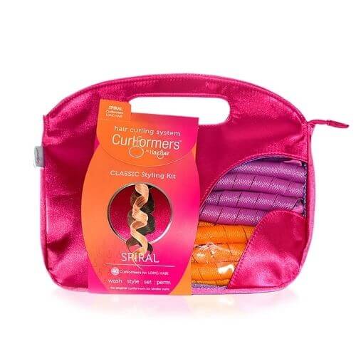 Curlformers Hair Curlers Spiral Curls Styling Kit - Best Hot Rollers For Short Hair - DivasHairCare.com