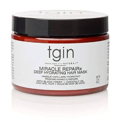 tgin Miracle Repairx Deep Hydrating Hair Masque For Natural Hair - Best Leave in Conditioner For 4c Hair - DivasHairCare.comer For 4c Hair - DivasHairCare.com