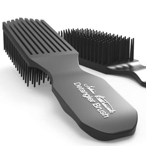 Felicia Leatherwood Black Detangler Brush - Best Leave in Conditioner For 4c Hair - DivasHairCare.comer For 4c Hair - DivasHairCare.com