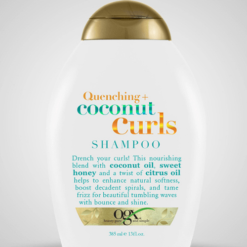 OGX Quenching + Coconut Curls Frizz-Defying Moisture Mousse - Best Mousse for Wavy Hair - divashaircare.com