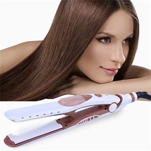 Steam Spray Hair Straightener - Best Steam Flat Iron For Natural Hair - DivasHairCare.com