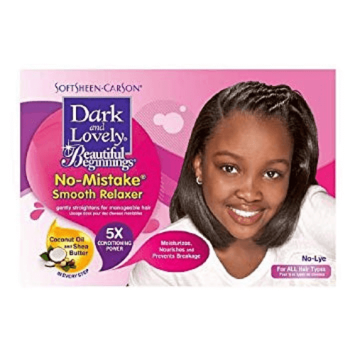 SoftSheen-Carson Dark and Lovely Beautiful Beginnings No-Mistake Smooth Relaxer For Kids - The Top 17 Best Relaxer For Black Hair for 2020 - DivasHairCare.com