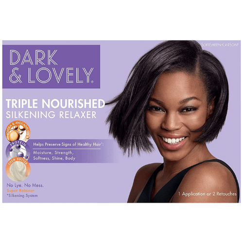 SoftSheen-Carson Dark and Lovely Healthy-Gloss 5 Shea Moisture No-Lye Relaxer - The Top 17 Best Relaxer For Black Hair for 2020 - DivasHairCare.com