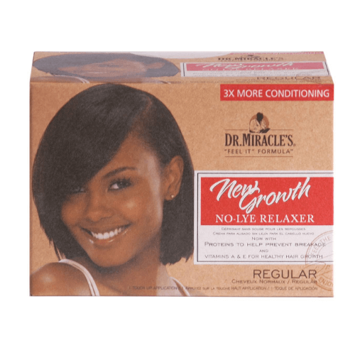 Dr. Miracle's New Growth Thermaceutical Intensive No-lye Relaxer - The Top 17 Best Relaxer For Black Hair for 2020 - DivasHairCare.com
