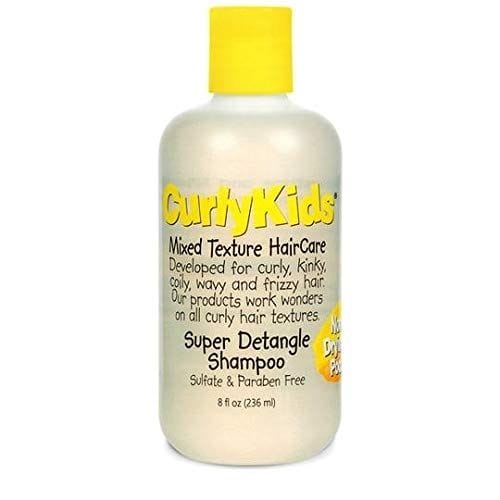 CurlyKids Mixed Haircare Super Detangling Shampoo - Best Hair Products for Black Toddlers - DivasHairCare.com