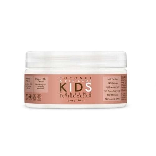 SheaMoisture Coconut & Hibiscus KIDS Curling Buttercream - Best Hair Products for Black Toddlers - DivasHairCare.com