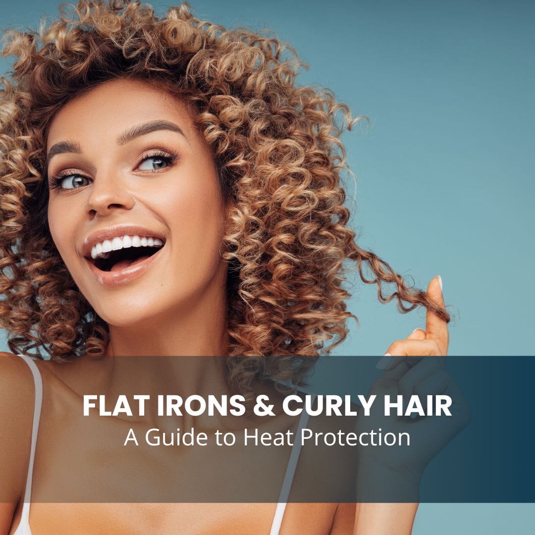 Flat Irons and Curly Hair Guide